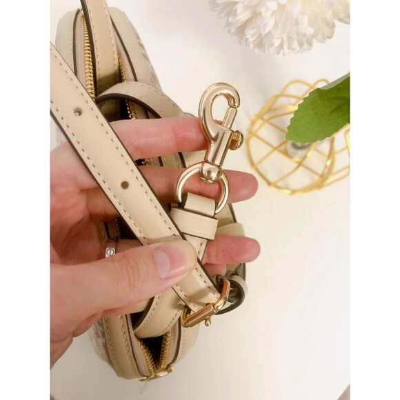 Coach CF343 Madi Crossbody With Coach Monogram Print IN Chalk - Picture 6 of 7